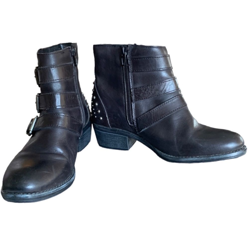 Eric Michael Buckle Booties Size 36 - Picture 7 of 8